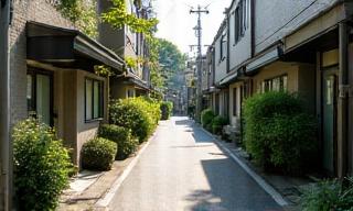 文京区の穏やかな街並み