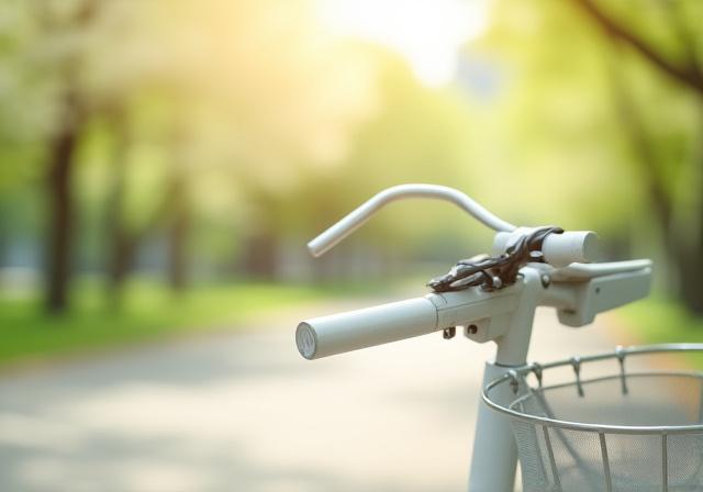 密を避けて開放的なサイクリング