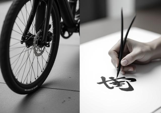 書道×サイクリング コンボツアー